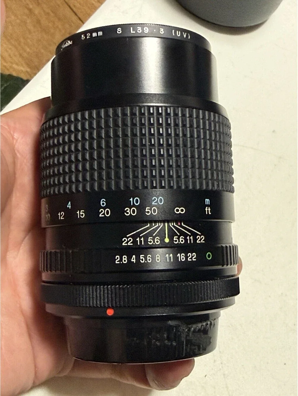 Sears 135mm 1.28  Camera Lens